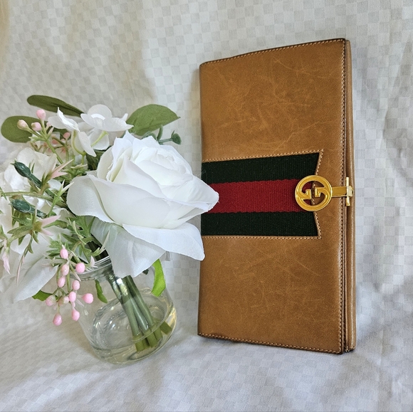 Women's Gucci Continental Brown Designer Luxury Wallet (LIMITED EDITION)